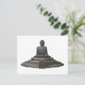 Tian Tan Buddha: Grote Boeddha: 3D-model: Briefkaa Briefkaart (Staand voorkant)