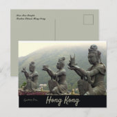 Tian Tan Temple Lantau Island Hong Kong Briefkaart (Voorkant / Achterkant)