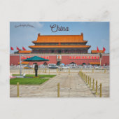 Tiananmen Square Beijing China Briefkaart (Voorkant)