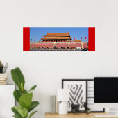 Tiananmen Square Poster (Thuiskantoor)