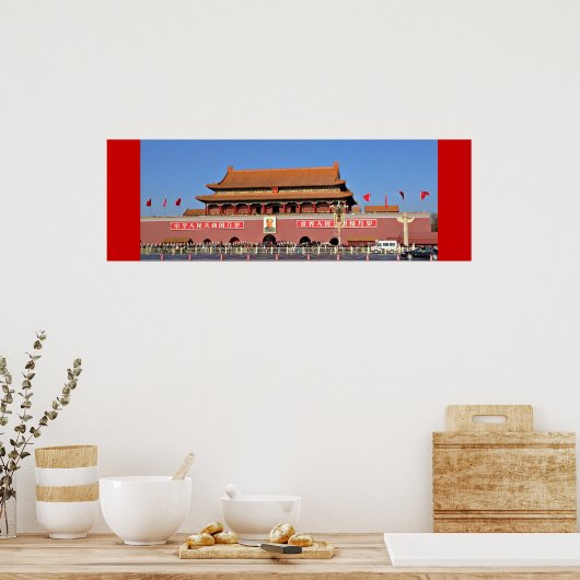 Tiananmen Square Poster (Keuken)
