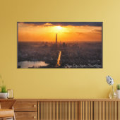 Tianjin Sunset Canvas Art (Insitu (Woonkamer))