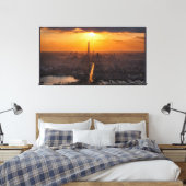 Tianjin Sunset Canvas Art Afdruk (Insitu (Slaapkamer))