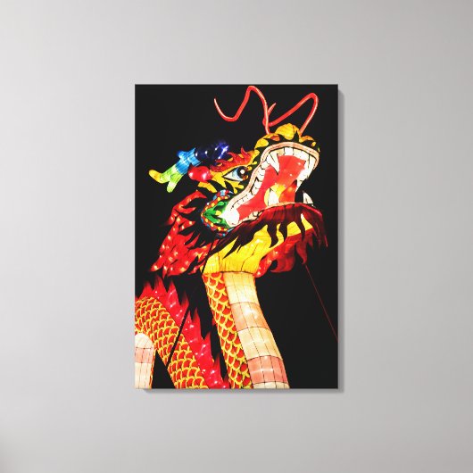Tianlong Draak Canvas Afdruk (Voorkant)