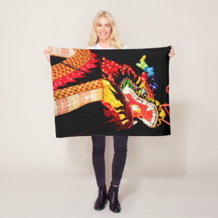 Tianlong Draak Fleece Deken
