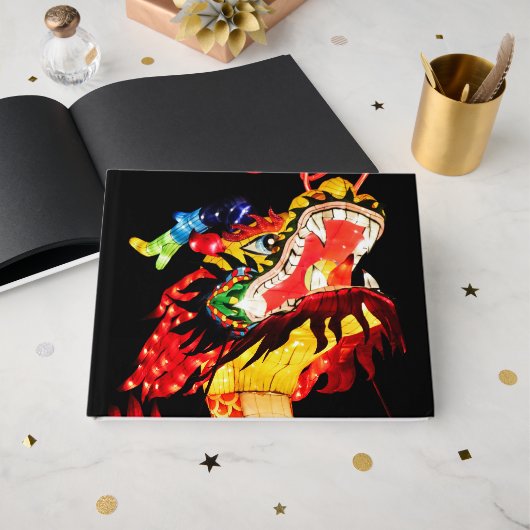 Tianlong Draak Gastenboek (Voorkant open)