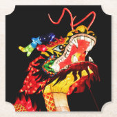 Tianlong Draak Kartonnen Onderzetters (Voorkant)