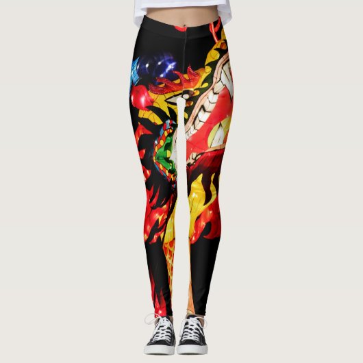 Tianlong Draak Leggings (Voorkant)