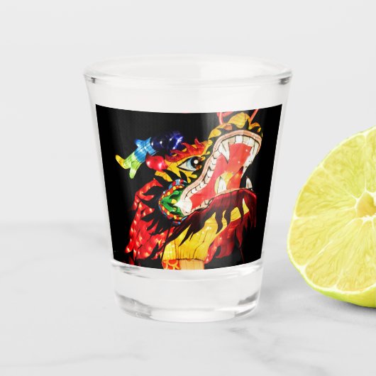 Tianlong Draak Shot Glas (Voorkant)