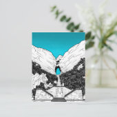 Tianmen Mountain Heaven's Gate CHINA Briefkaart (Staand voorkant)