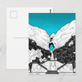 Tianmen Mountain Heaven's Gate CHINA Briefkaart (Voorkant / Achterkant)