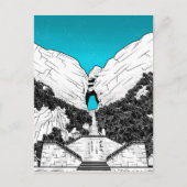 Tianmen Mountain Heaven's Gate CHINA Briefkaart (Voorkant)