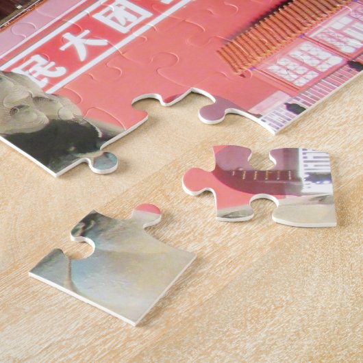 tianmenpoort legpuzzel (Zijkant)