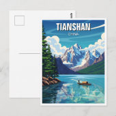 Tianshan Xinjiang China Briefkaart (Voorkant / Achterkant)