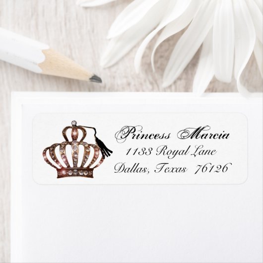 Tiara Afstuderen Return Address Labels (Insitu)