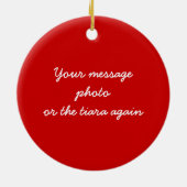 Tiara Collectibles Keramisch Ornament (Achterkant)