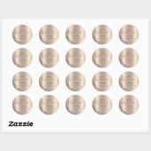 Tiara Diamanten Cooper Quinceañera Ronde Sticker (Vel)