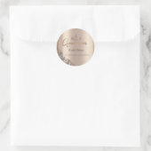 Tiara Diamanten Cooper Quinceañera Ronde Sticker (Tas)