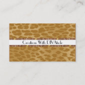 Tiara en Pareltjes Visitekaartjes (Achterkant)