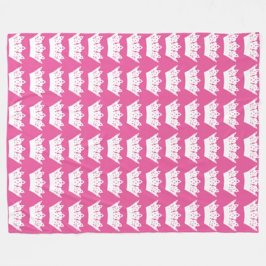"Tiara" Fleece Blanket (Voorkant (Horizontaal))