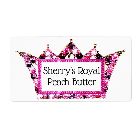 Tiara Huishoudlabels Etiket (Voorkant)