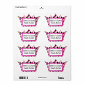 Tiara Huishoudlabels Etiket (Full Sheet)