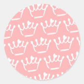 Tiara-illustraties Ronde Sticker (Voorkant)