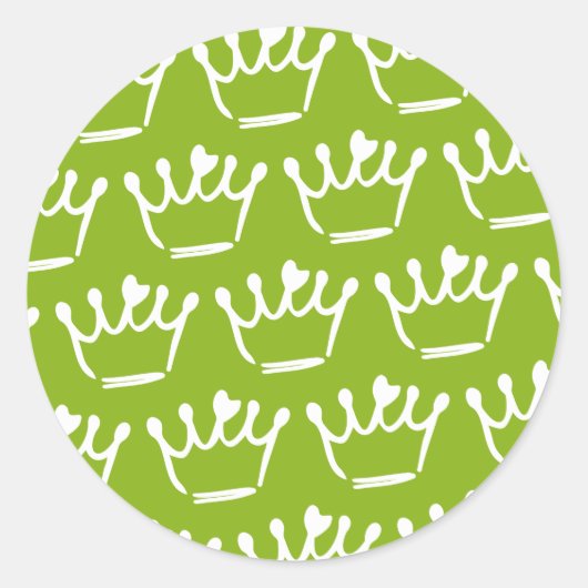 Tiara-illustraties Ronde Sticker (Voorkant)