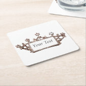 Tiara Kartonnen Onderzetters (Schuin)