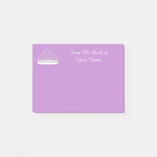 Tiara-laptop Post-it® Notes (Voorkant)