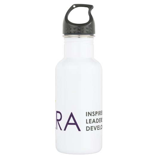 Tiara Logo Small Stainless Steel Water Fles (Voorkant)