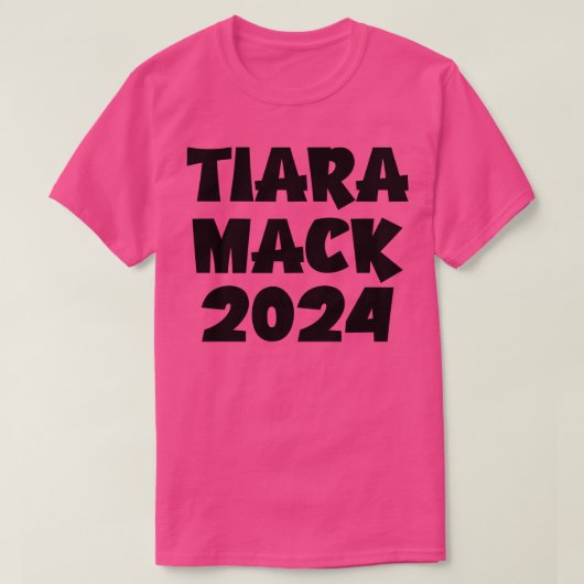 Tiara Mack 2024 1 T-shirt (Design voorkant)