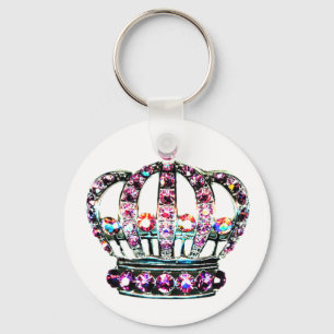 Tiara met Zazzle sleutelhanger