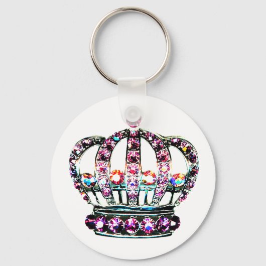 Tiara met Zazzle sleutelhanger (Voorkant)