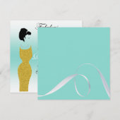 Tiara Party Fabulous and 60 60th Birthday Party Kaart (Voorkant / Achterkant)