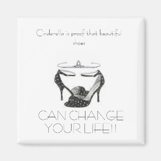 tiara, polkadot, Assepoester is het bewijs dat... Magneet