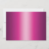 Tiara Princess Baby shower Invitation Kaart (Achterkant)