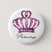 Tiara Princess Buttonnen Ronde Button 5,7 Cm (Voorkant)