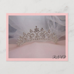 tiara, RSVP-kaart RSVP Kaartje