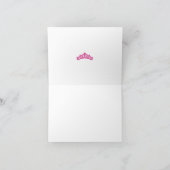 Tiara Thank You Card Bedankkaart (Binnen)