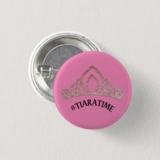 Tiara Time Button (Voorkant /achterkant)