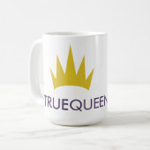 Tiara #TRUEQUEEN Coffee Mok (Voorkant links)