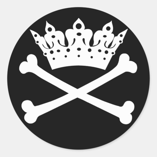 "Tiara with Cross Botten" Diva Stickers (Voorkant)