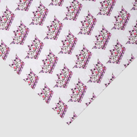 Tiaras. Weefsel Tissuepapier (Detail)