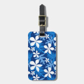 TIARE (BLAUW) BAGAGELABEL (Voorkant verticaal)