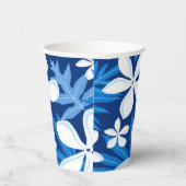 TIARE (BLAUW) PAPIEREN BEKERS (Rechts)