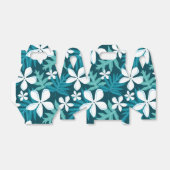 TIARE (BLAUWGROEN) BEDANKDOOSJES (Uitgevouwen)