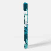 TIARE (BLAUWGROEN) Case-Mate iPhone CASE (Achterkant / Links)