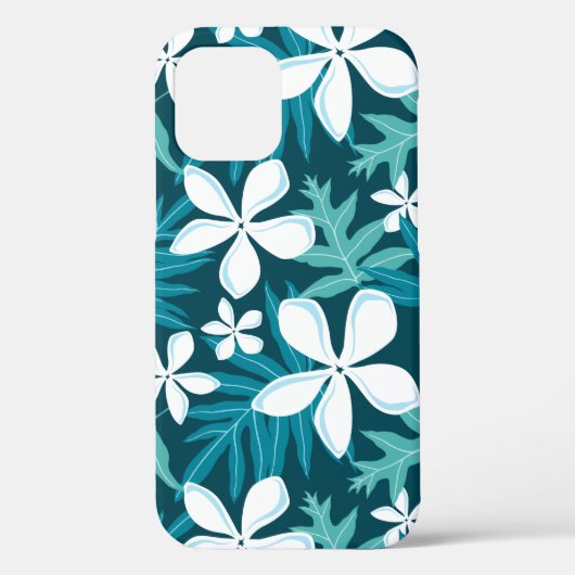 TIARE (BLAUWGROEN) Case-Mate iPhone CASE (Achterkant)