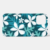 TIARE (BLAUWGROEN) Case-Mate iPhone CASE (Achterkant (horizontaal))